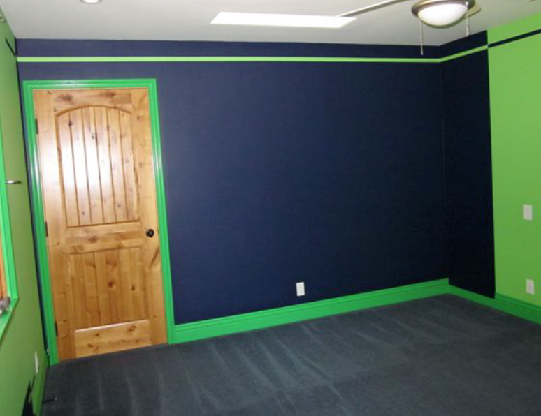 boys green bedroom